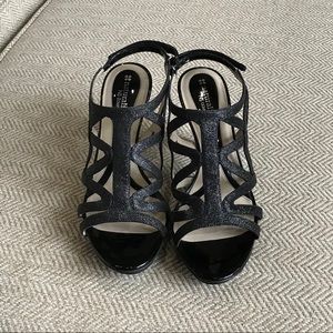 Naturalizer Danya Dress Heels Black Sparkle